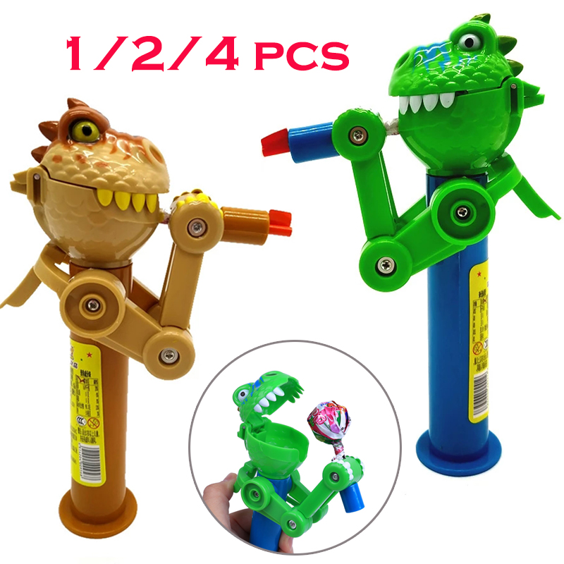 Spicy Food Snacks - 1/2/4 PCS Creatieve Lollipop Robot Houder