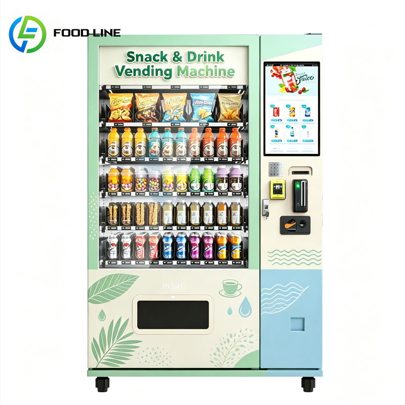 Food Snacks Business - Slimme automatische snoep- en drankautomaat met