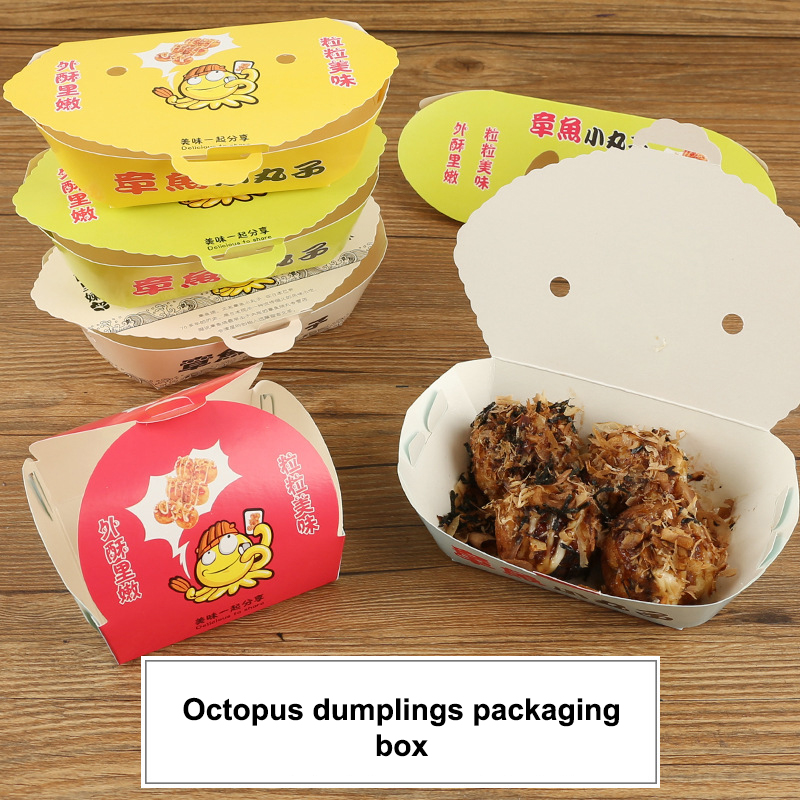 Food Packed Snacks - 100 Stuks Wegwerp Cartoon Octopus Bal