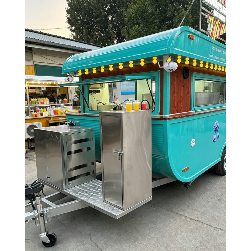 Food Snacks Catering - Commerciële straatmarkt cateringkar mobiele voedsel- en