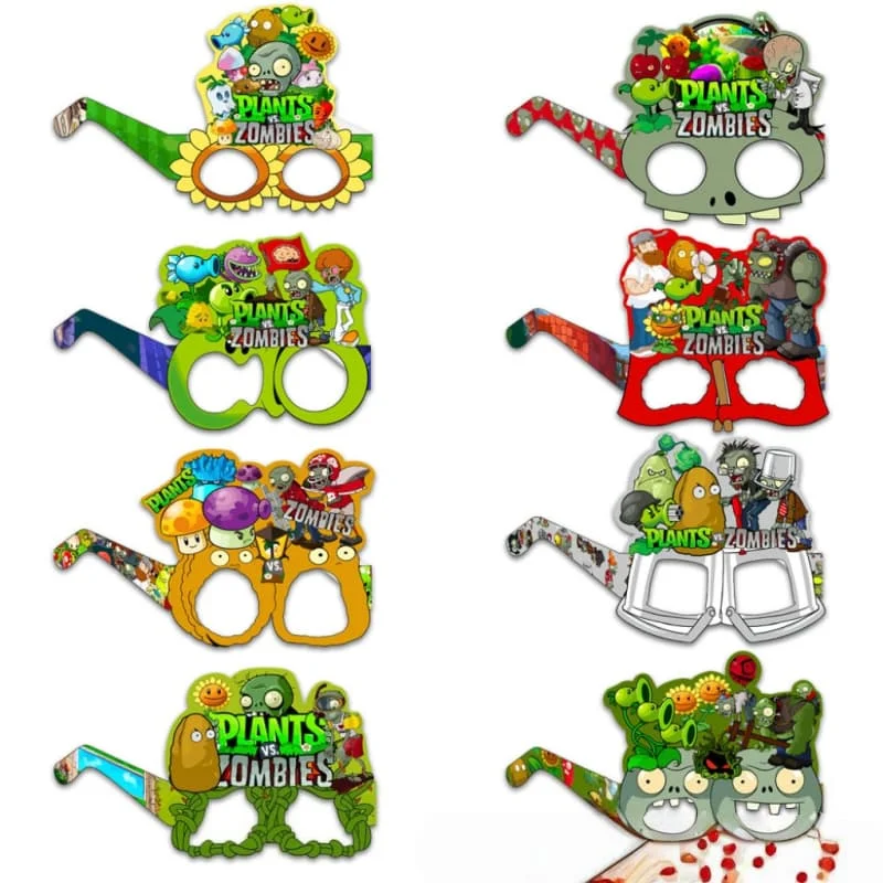 Zombie Snacks - 8 stuks Plant Vs. Zombie Thema