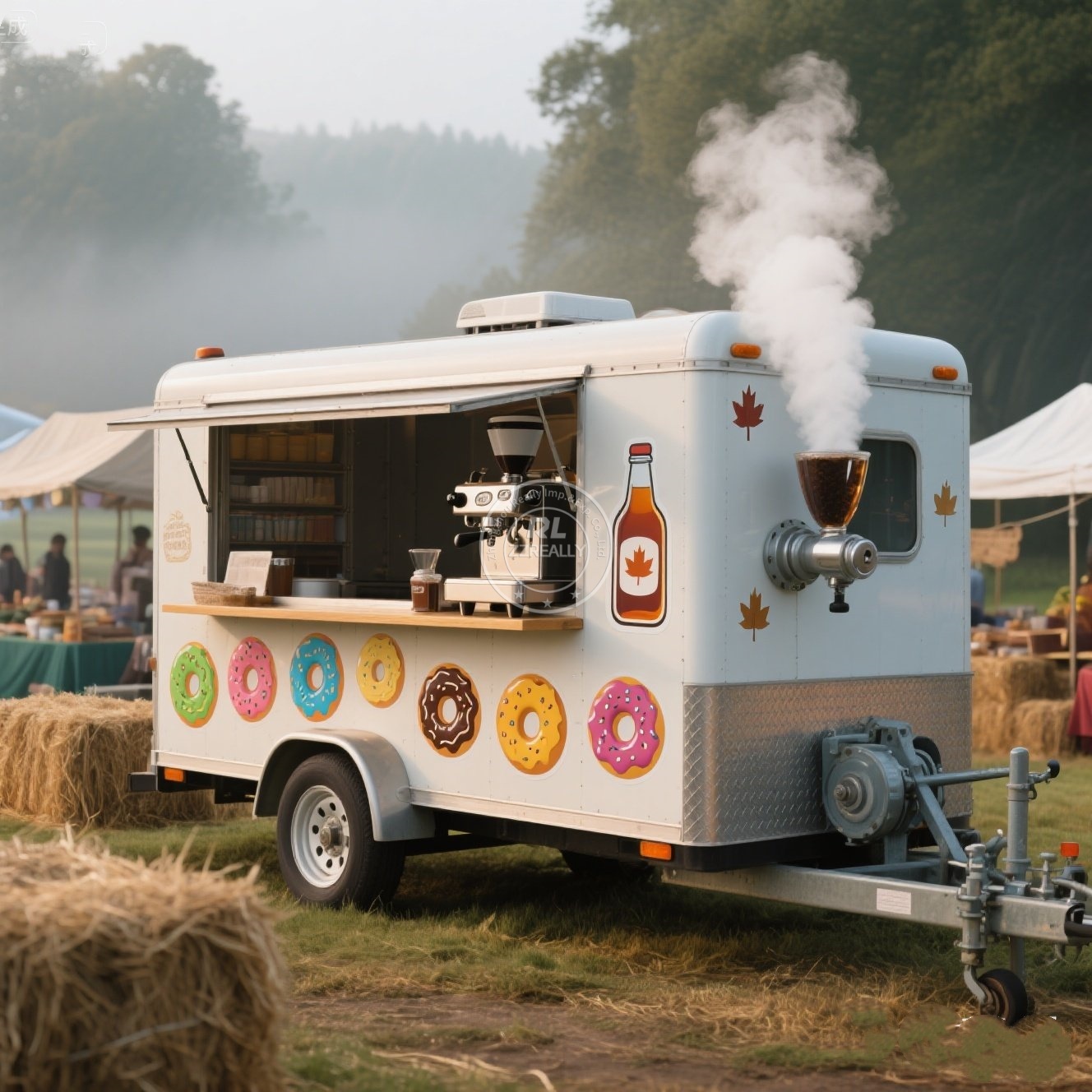Food Snacks Business - Hoge kwaliteit voedselkar Caravan Food Truck