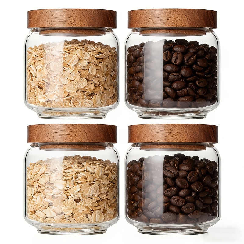 Food Packed Snacks - 4-pack glazen potten van 15 oz