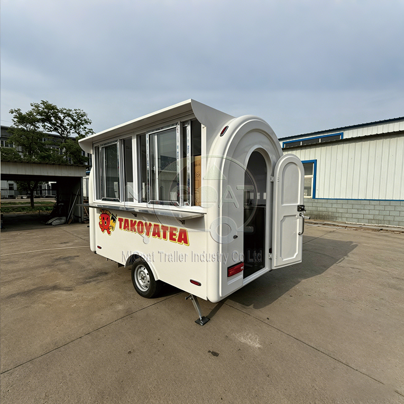 Mobiele verkoopwagen met op ma - Food Snacks Business recensie en prijs