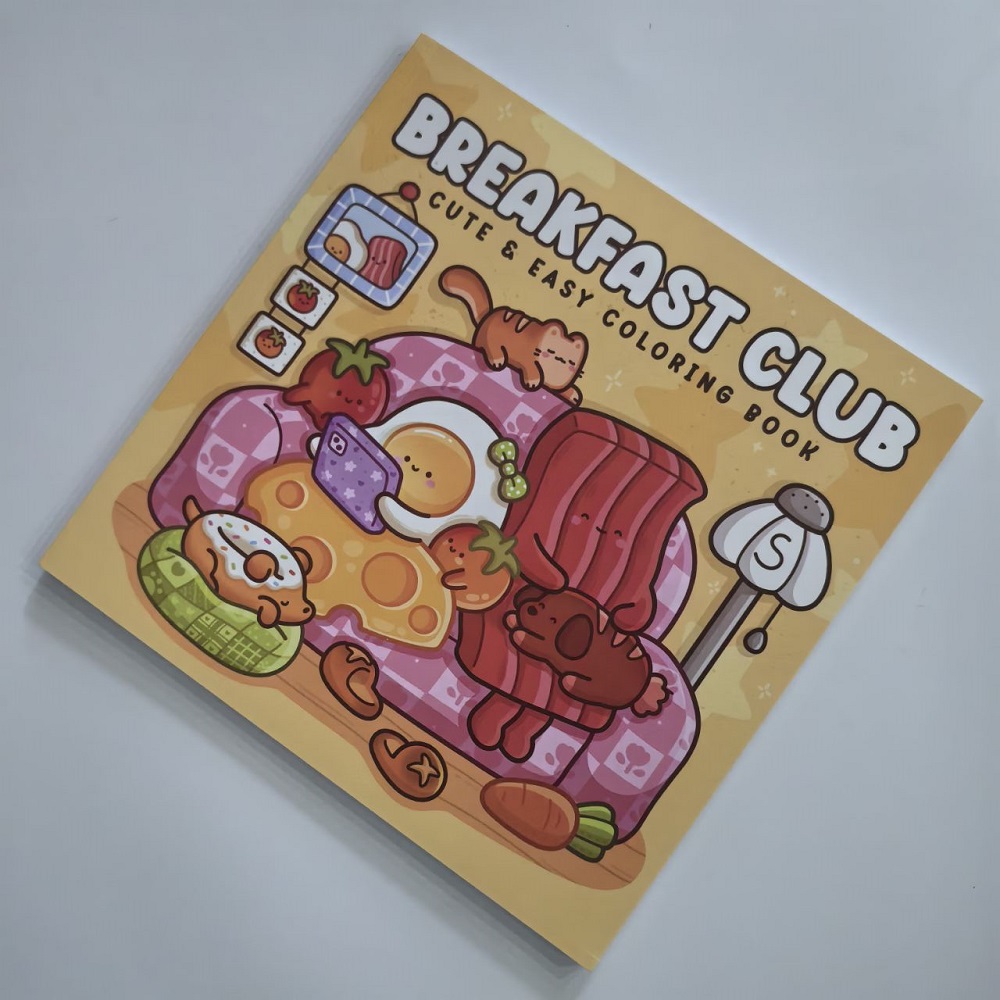 Breakfast Club kleurboek voor  - Food Y Snacks Coloring Book recensie en prijs