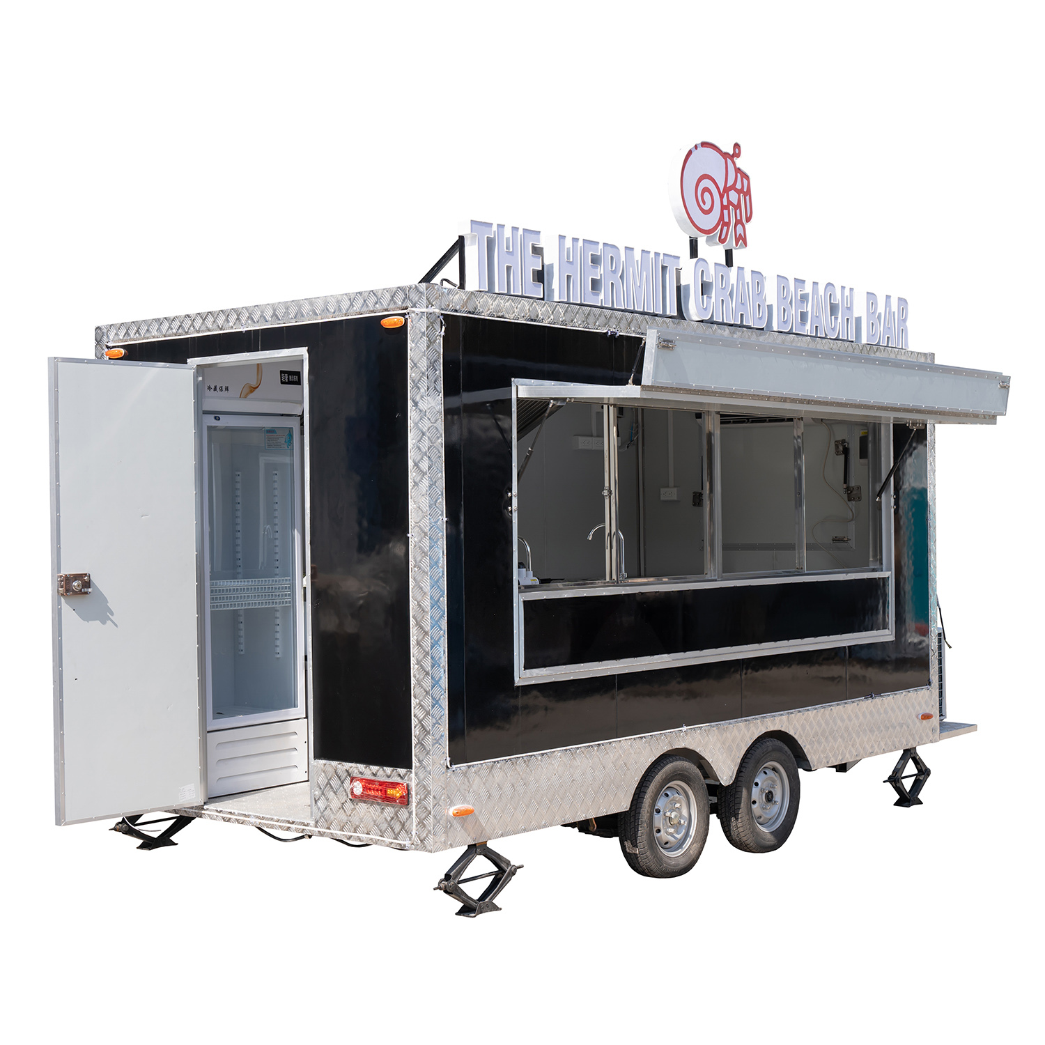 Volledig uitgeruste mobiele fo - Food Snacks Business recensie en prijs