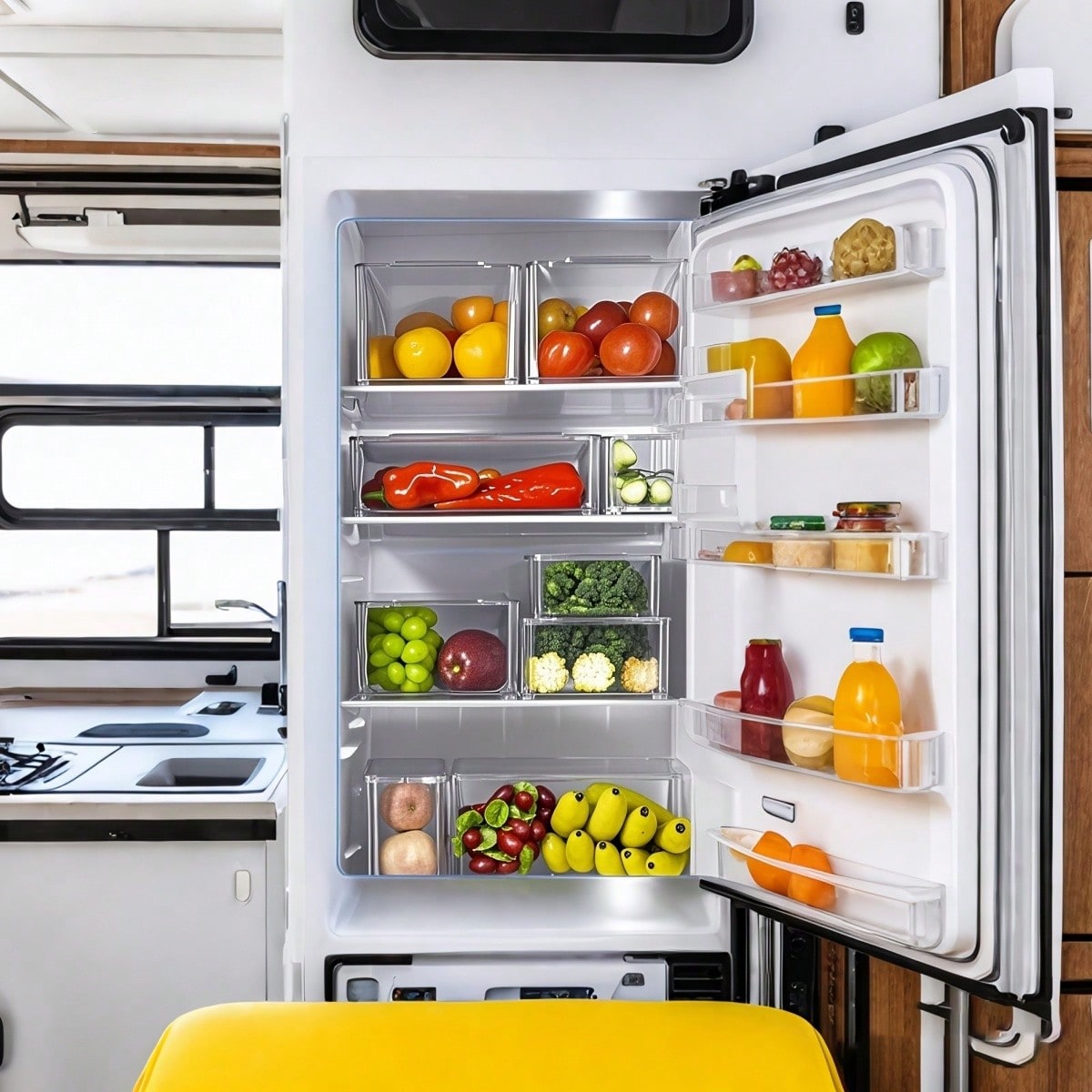 7/14-delige stapelbare koelkas - Food Packed Snacks recensie en prijs