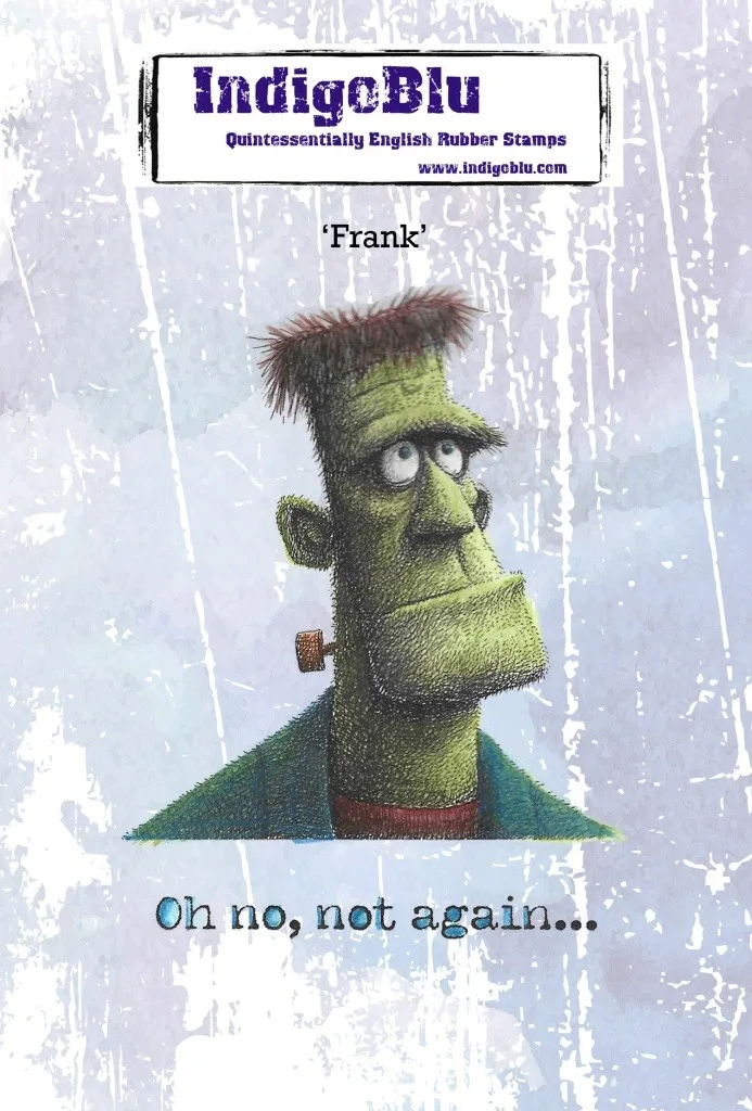 Rode rubberen stempel stencil  - Zombie Snacks recensie en prijs