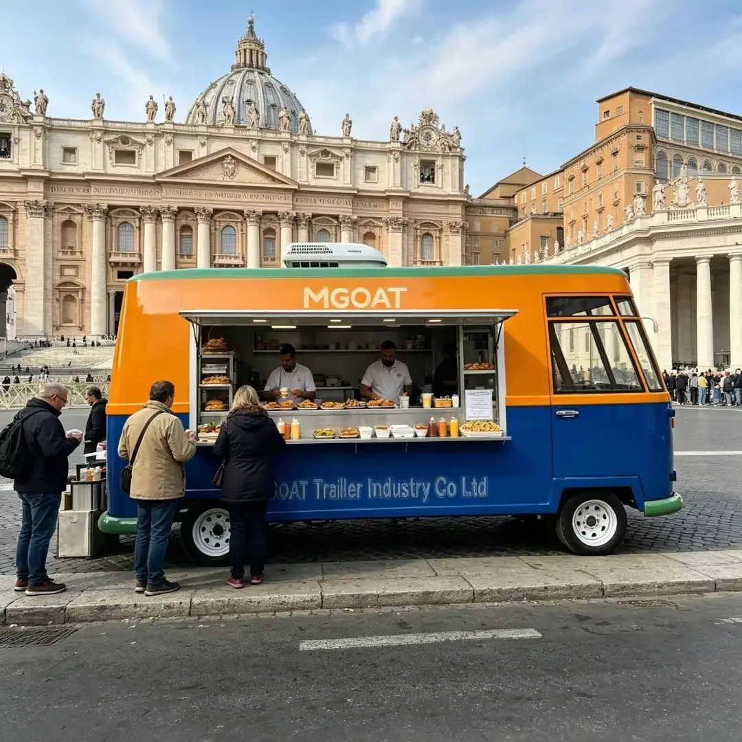 Commerciële mobiele foodtruck  - Food Snacks Catering recensie en prijs