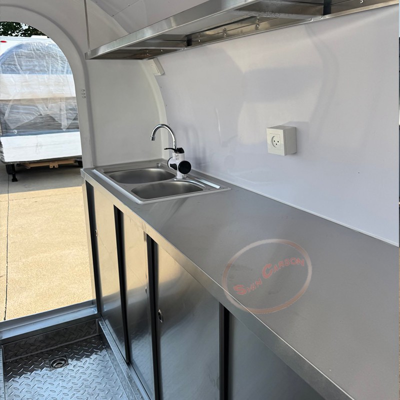 Outdoor Food Trailer ronde mob - Food Snacks Business recensie en prijs