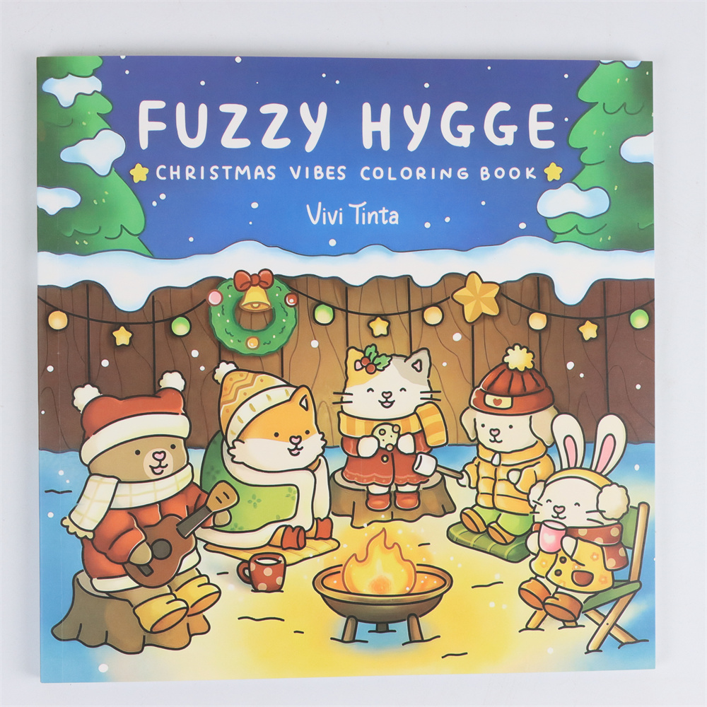 Fuzzy Hygge kerstkleurboek voo - Food Y Snacks Coloring Book recensie en prijs