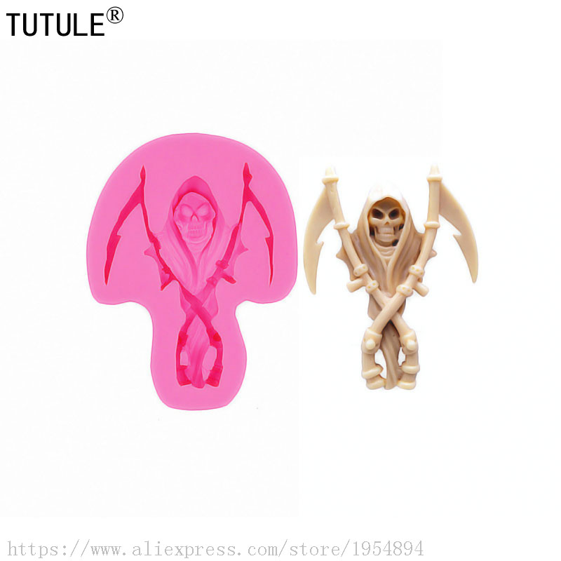 Death Scythe-SKULL SILICONE MO - Zombie Snacks recensie en prijs