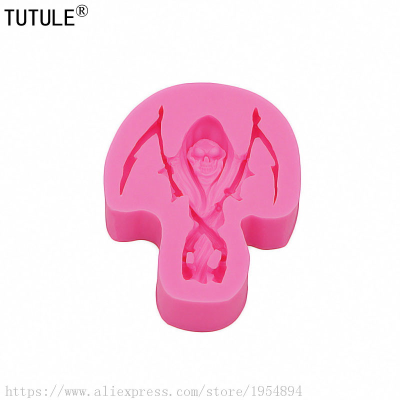Death Scythe-SKULL SILICONE MO - Zombie Snacks recensie en prijs