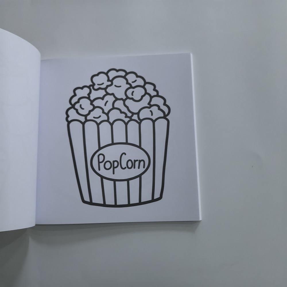 Voedsel, drankjes, desserts, k - Food Y Snacks Coloring Book recensie en prijs