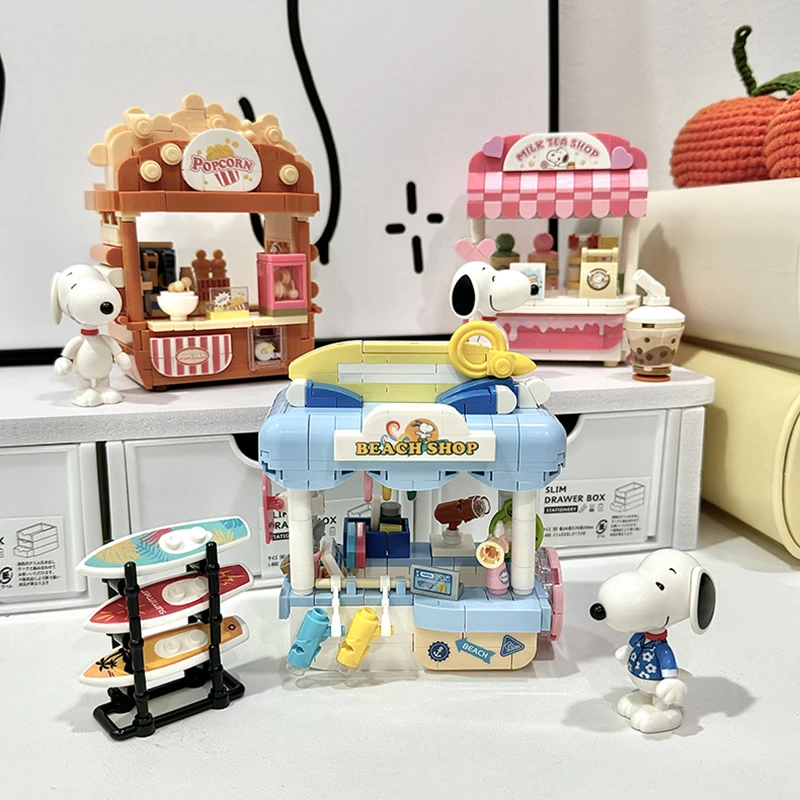 Snoopy Winkel Bouwstenen Stree - Spicy Food Snacks recensie en prijs