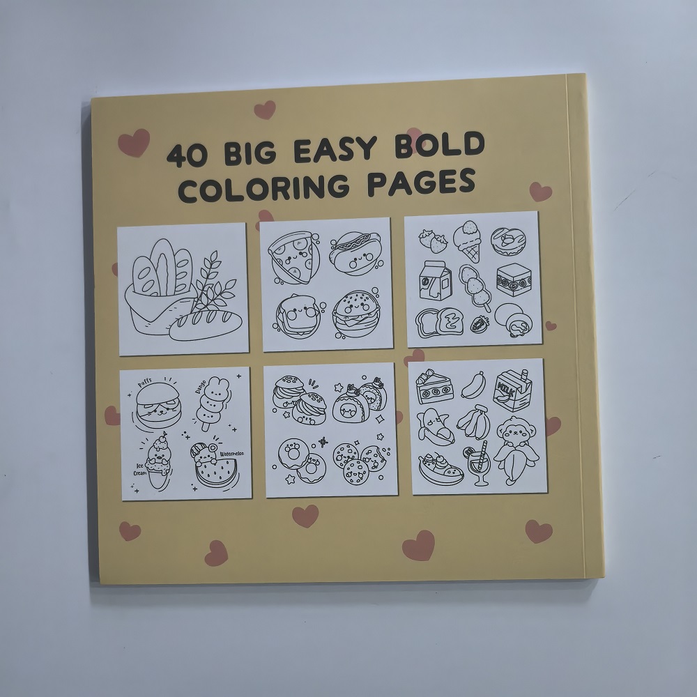 Eten, drank en snoep Gemakkeli - Food Y Snacks Coloring Book recensie en prijs