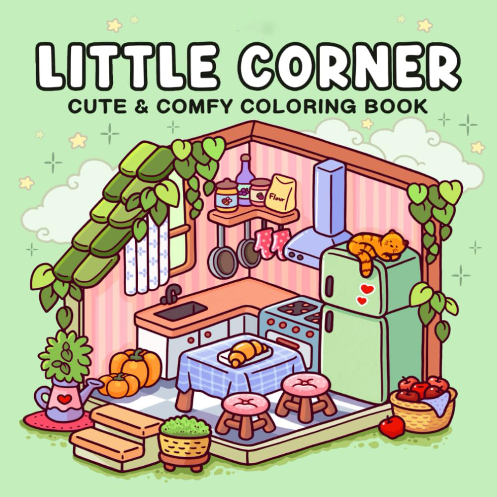 Little Corner Schattig comfort - Food Y Snacks Coloring Book recensie en prijs