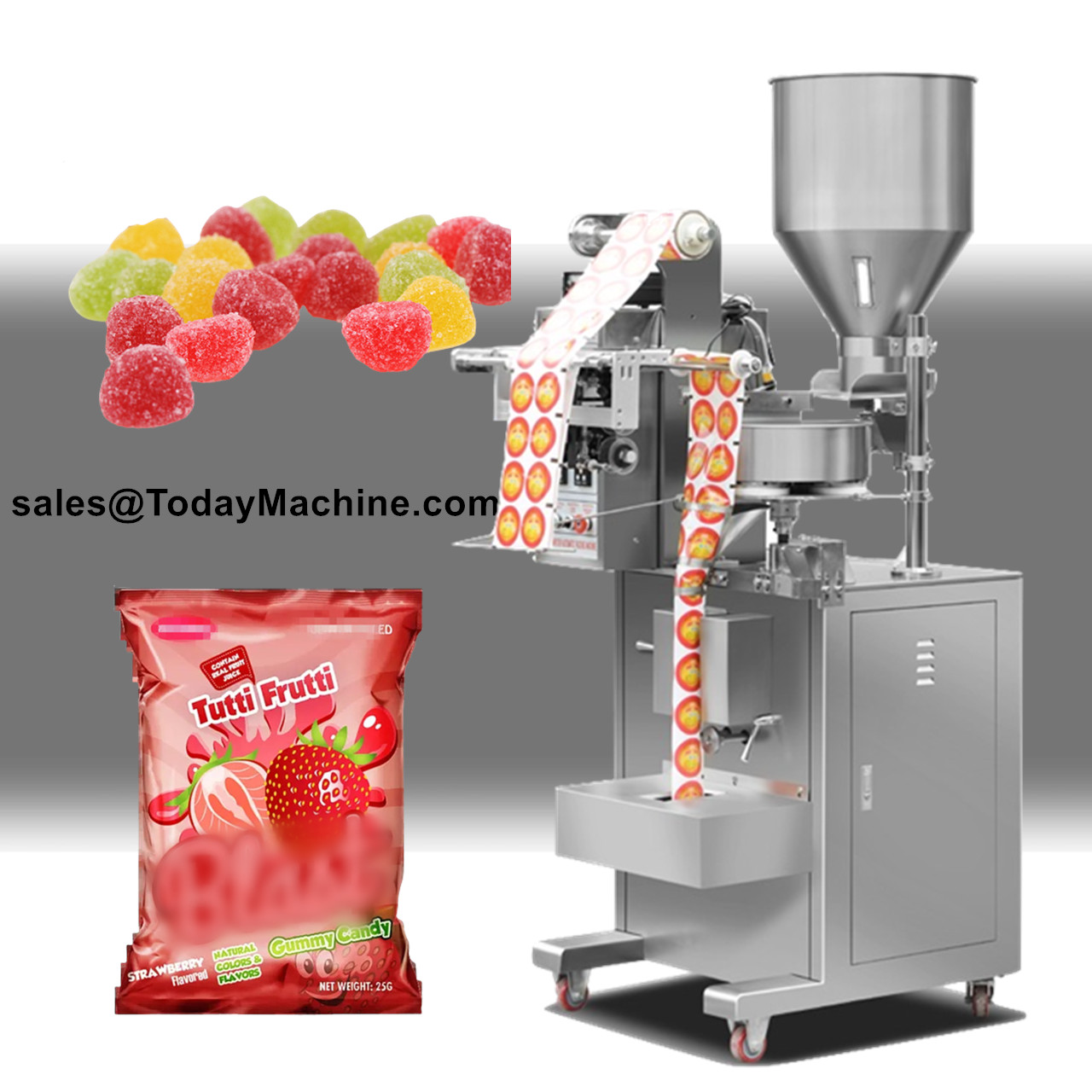 Automatische voedsel-snack-gra - Food Packed Snacks recensie en prijs