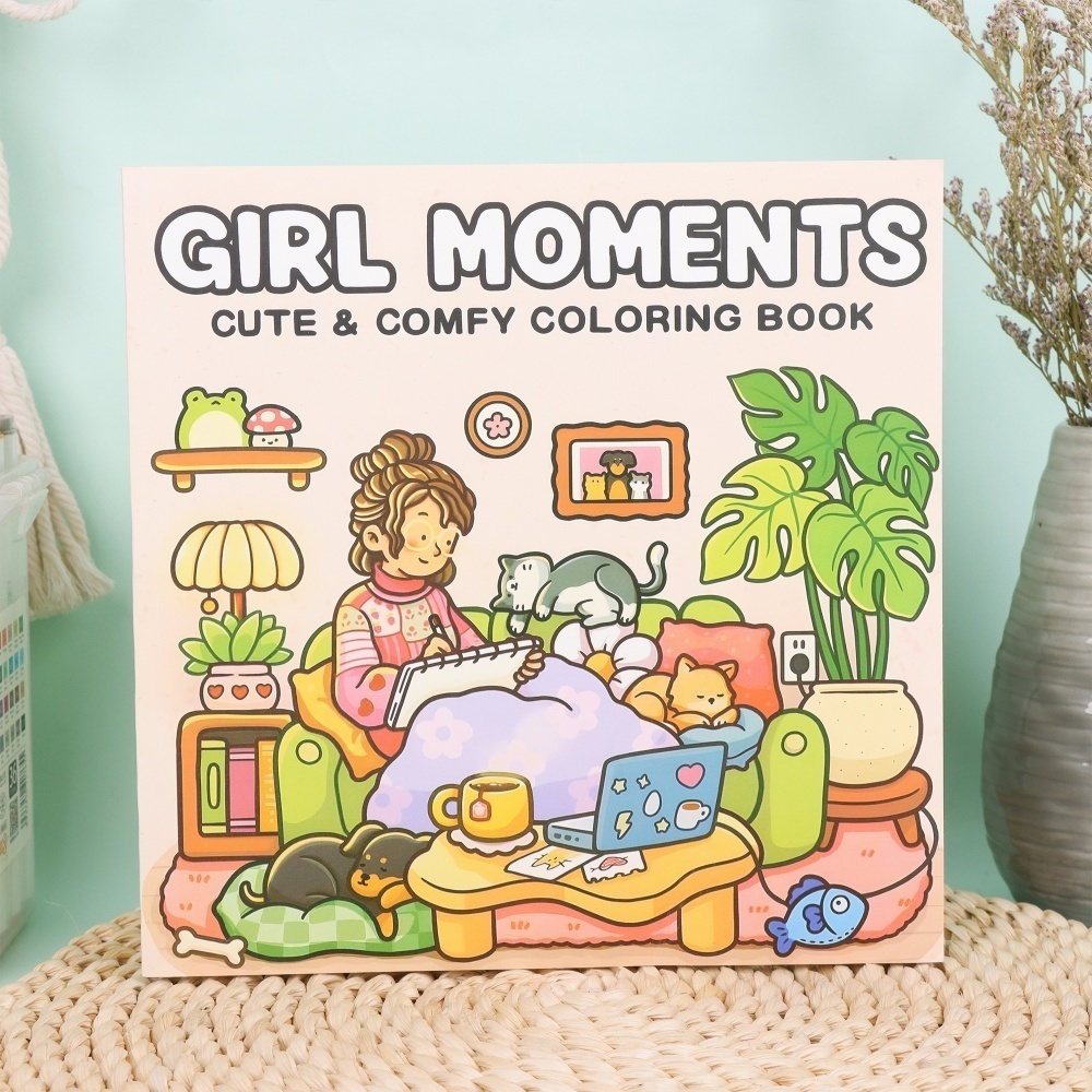 Girl Moments: Kleurboek voor v - Food Y Snacks Coloring Book recensie en prijs