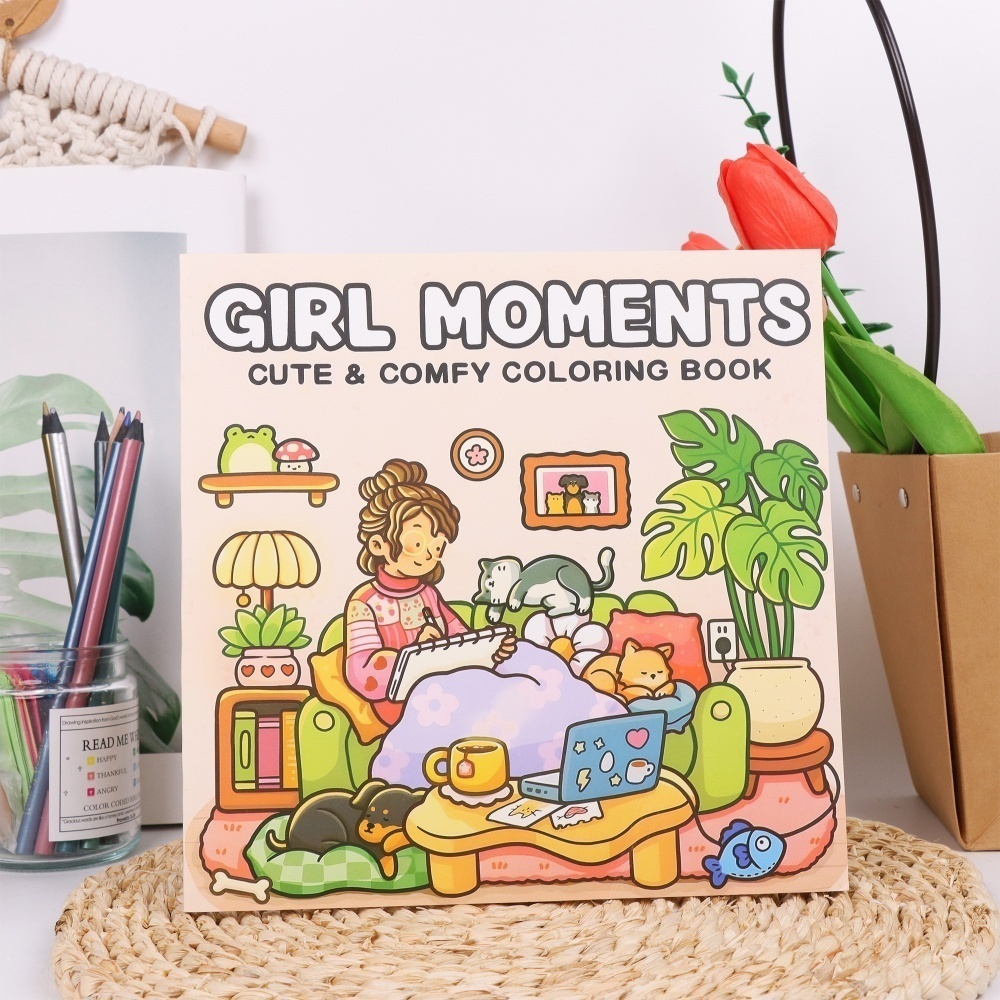 Girl Moments: Kleurboek voor v - Food Y Snacks Coloring Book recensie en prijs
